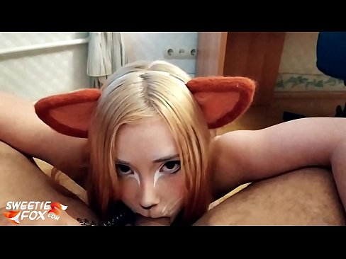 ❤️ 狐狸精吞下鸡巴并在嘴里射精 ️ Beautiful porn